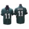 Philadelphia Eagles #11 A.J. Brown Green Vapor Limited Jersey