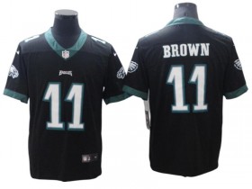 Philadelphia Eagles #11 A.J. Brown Black Vapor Limited Jersey