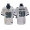 Philadelphia Eagles #98 Jalen Carter White Vapor Limited Jersey