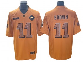 Philadelphia Eagles #11 A.J. Brown Brown 2023 Salute To Service Limited Jersey