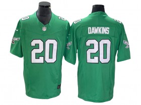 Philadelphia Eagles #20 Brian Dawkins Kelly Green Alternate Vapor F.U.S.E. Limited Jersey