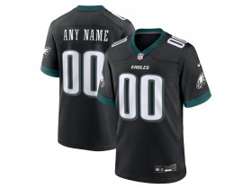 Custom Philadelphia Eagles Black Vapor Limited Jersey