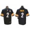 Pittsburgh Steelers #2 Justin Fields Black Vapor Limited Jersey