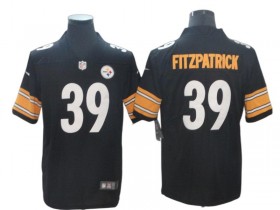 Pittsburgh Steelers #39 Minkah Fitzpatrick Black Vapor Limited Jersey