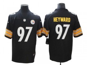 Pittsburgh Steelers #97 Cameron Heyward Black Vapor Limited Jersey