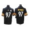 Pittsburgh Steelers #97 Cameron Heyward Black Vapor Limited Jersey