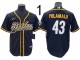 Pittsburgh Steelers #43 Troy Polamalu Baseball Style Jersey