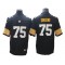 Pittsburgh Steelers #75 Joe Greene Alternate Black Retired Player Limited Jersey