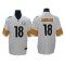 Pittsburgh Steelers #18 Diontae Johnson White Vapor Limited Jersey