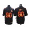 Pittsburgh Steelers #90 T.J. Watt Black Colorful Fashion Limited Jersey