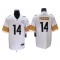 Pittsburgh Steelers #14 George Pickens White Vapor Limited Jersey