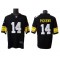 Pittsburgh Steelers #14 George Pickens Black Alternate Vapor Limited Jersey