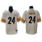 Pittsburgh Steelers #24 Joey Porter Jr. White Vapor Limited Jersey