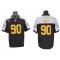 Pittsburgh Steelers #90 T.J. Watt Black Gold Vapor F.U.S.E Limited Jersey