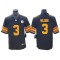 Pittsburgh Steelers #3 Russell Wilson Black Color Rush Limited Jersey