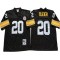M&N Pittsburgh Steelers #20 Rocky Bleier Black Legacy Jersey