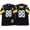 M&N Pittsburgh Steelers #88 Lynn Swann Black Legacy Jersey