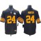 Pittsburgh Steelers #24 Joey Porter Jr. Black Rush Limited Jersey