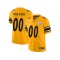 Custom Pittsburgh Steelers Gold Vapor Limited Inverted Jersey