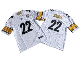 Pittsburgh Steelers #22 Najee Harris White Vapor F.U.S.E. Limited Jersey