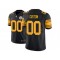 Custom Pittsburgh Steelers Black Rush Limited Jersey