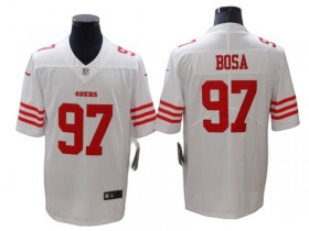 San Francisco 49ers #97 Nick Bosa 2022 White Vapor Limited Jersey