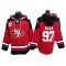 San Francisco 49ers #97 Nick Bosa Red Hoodie