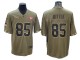 San Francisco 49ers #85 George Kittle Baseball Jersey - Red/Gold/Black/White/Olive San Francisco 49ers #85 George Kittle Baseball Jersey - Red/Gold/Black/White/Olive
