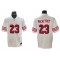 San Francisco 49ers #23 Christian McCaffrey Red Alternate Vapor F.U.S.E. Limited Jersey