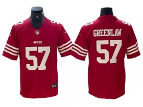 San Francisco 49ers #57 Dre Greenlaw Red Vapor Limited Jersey