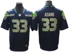 Seattle Seahawks #33 Jamal Adams Navy Vapor Untouchable Limited Jersey