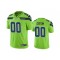 Custom Seattle Seahawks Neon Green Vapor Limited Jersey