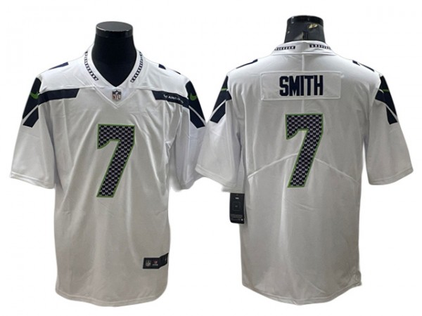 Seattle Seahawks #7 Geno Smith White Vapor Limited Jersey Seattle Seahawks #7 Geno Smith White Vapor Limited Jersey