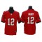 Tampa Bay Buccaneers #12 Tom Brady Red Vapor Limited Jersey