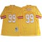 M&N Tampa Bay Buccaneers #99 Warren Sapp Yellow Legacy Jersey