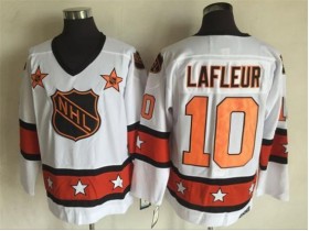 NHL 1973 All Star Game #10 Guy Lafleur Vintage CCM Jersey-White