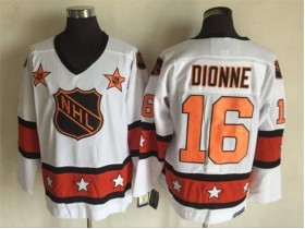 NHL 1973 All Star Game #16 Marcel Dionne Vintage CCM Jersey-White