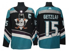 Anaheim Ducks #15 Ryan Getzlaf Black Alternate Jersey