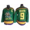 The Mighty Ducks #9 Paul Kariya Green Hockey Movie Jersey