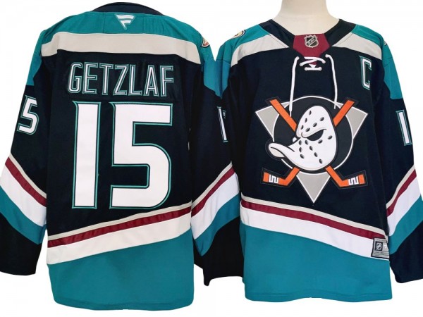 Anaheim Ducks #15 Ryan Getzlaf Black Alternate 2024 Jersey