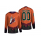 Custom Arizona Coyotes Orange Reverse Retro Jersey