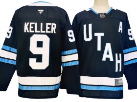 Utah Hockey Club #9 Clayton Keller Navy 2024 Jersey