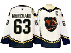 Boston Bruins #63 Brad Marchand White 2024 Special Edition 2.0 Jersey