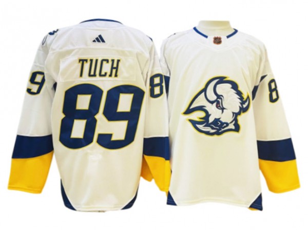 Buffalo Sabres #89 Alex Tuch White Reverse Retro 2.0 Jersey