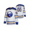 Custom Buffalo Sabres White Away Jersey