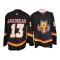 Calgary Flames #13 Johnny Gaudreau Black Reverse Retro Jersey