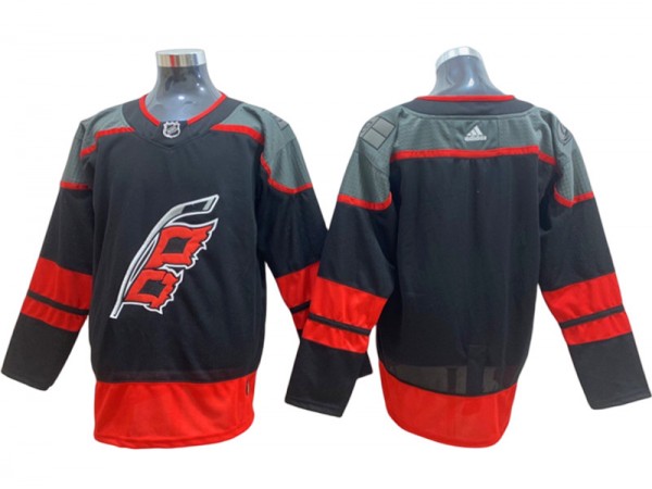 Carolina Hurricanes Blank Black Alternate Jersey