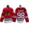 Chicago Blackhawks #98 Connor Bedard Red Home Jersey