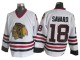 Chicago Blackhawks #18 Denis Savard Vintage CCM Jersey - Red/White/Black