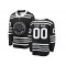 Custom Chicago Blackhawks Black Winter Classic Jersey